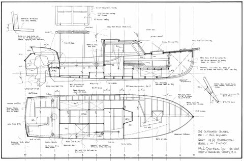 24 ft Launch "Wayward", Design #119