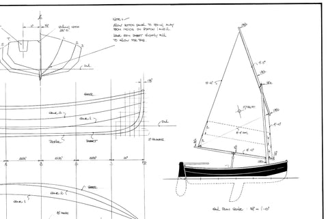 11 ft Plywood yacht Tender Design #120