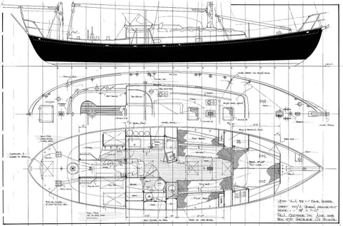 40 ft Yawl, Design #160