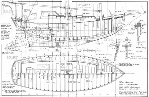 36 ft Schooner, Design #162
