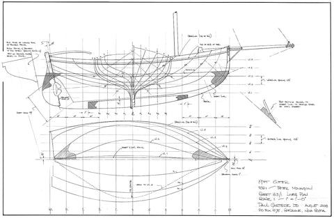 19 ft Cutter, Design #163