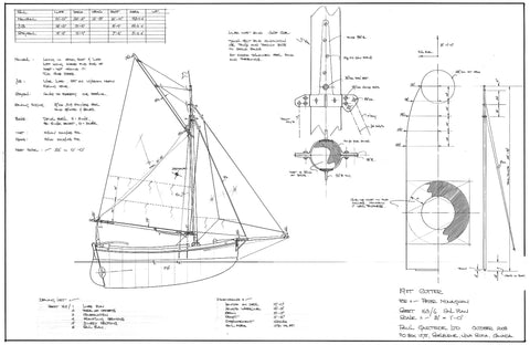 19 ft Cutter, Design #163