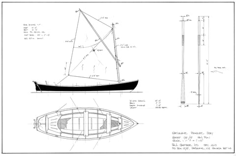 15 ft Shelburne Dory, Design #175