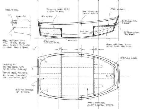 6 ft Plywood Pram Dinghy, Design #97