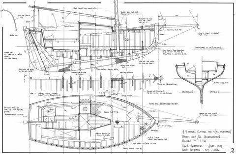 4.9 Metre (16ft) Cutter PUDEL, Design #239