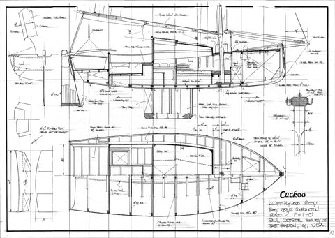 22ft Plywood Sloop Design #289