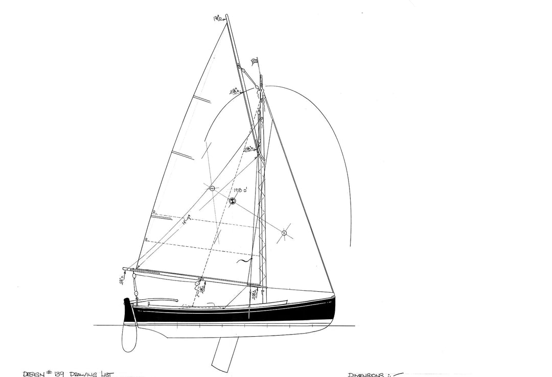 18 ft Centreboard Sloop, Design #139 – Gartside Boats