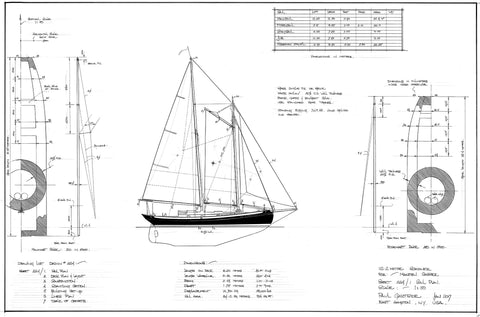 12.2 Metre Schooner Design #224