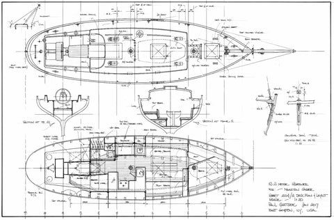 12.2 Metre Schooner Design #224