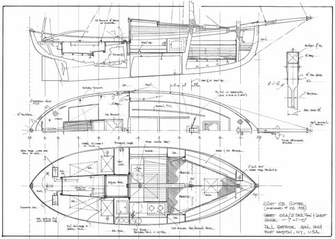 22 ft Double Ended Cutter, Design #106A