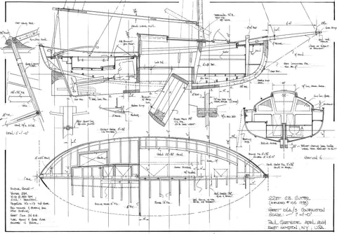 22 ft Double Ended Cutter, Design #106A