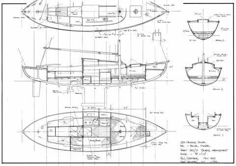 27FT Cruising Canoe, Design #263