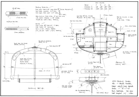 27FT Cruising Canoe, Design #263