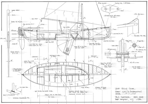 20ft Seagoing Canoe  Design #274