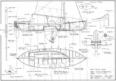 20ft Seagoing Canoe  Design #274