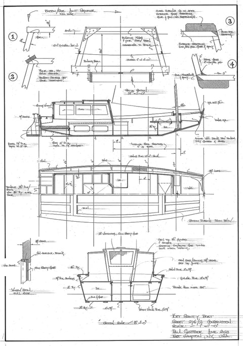 16ft Shanty Boat Design #276 – Gartside Boats