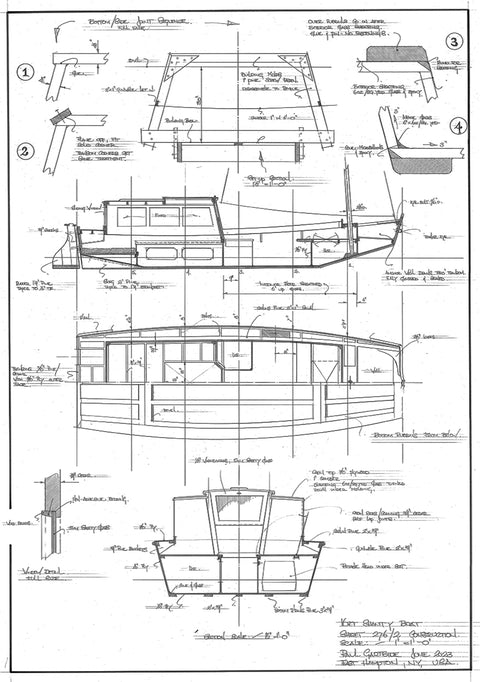 16ft Shanty Boat Design #276