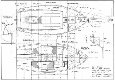 21 ft Cutter Design #279