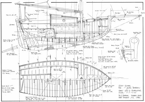 21 ft Cutter Design #279