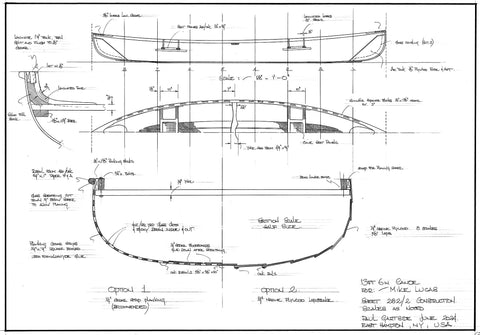 13 ft. 6 in. Canadian Canoe  Design #282