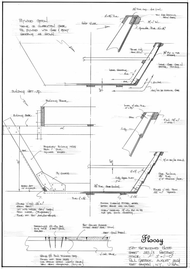 Runabout Layout 15ft Flat Bottomed Runabout Design #283 – Gartside Boats