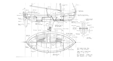 14 ft. Double Ended Sailing Dinghy ‘Skraeling’ Design #260