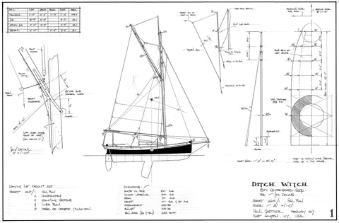 18FT Centreboard Sloop, Design #225