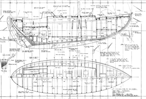 40 ft Double-Ended Cutter, Design #85