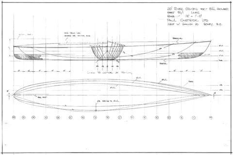 20 ft River Cruiser Pedal Boat "Blue Skies", Design #92