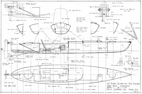 20 ft River Cruiser Pedal Boat "Blue Skies", Design #92