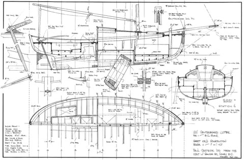 22 ft Double Ended Cutter, Design #106