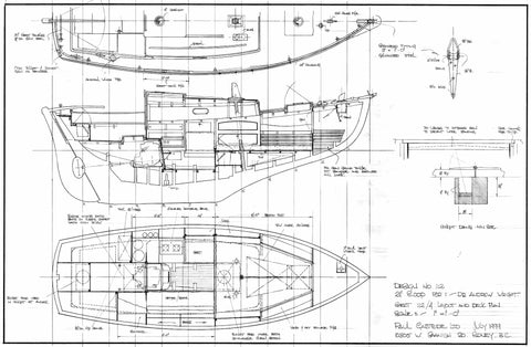 21 ft Masthead Sloop, Design #112