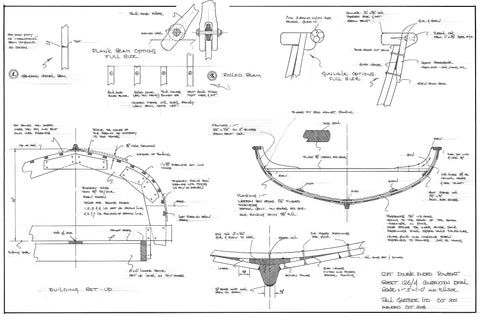 12 ft Double-Ended Rowboat, Design #126