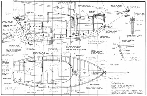 22 ft Gaff Cutter "Surprise II", Design #131