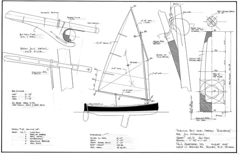 Yaquina Bay One-Design "Swansong", Design #146