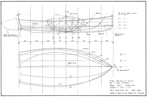 15 ft Sailing Dinghy, Design #148