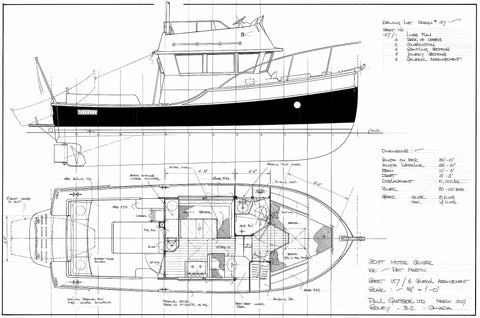 30 ft Motor Cruiser, Design #157