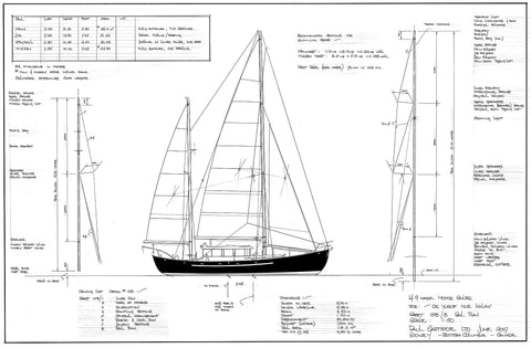 14.9 m Motor Sailer, Design #158