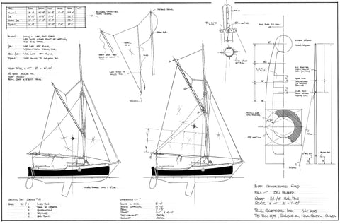 16 ft Centreboard Sloop, Design #161