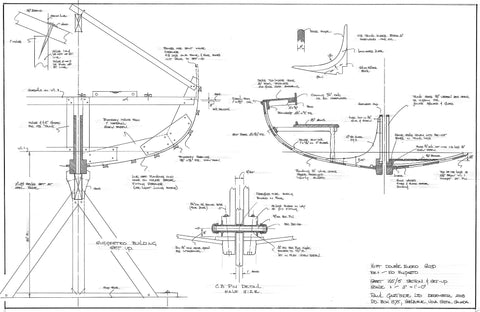 16 ft Double Ended Sloop, Design #165