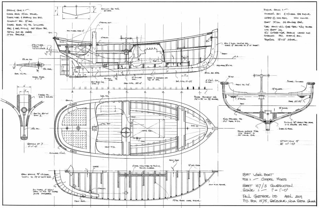 18 ft Workboat, Design #167 – Gartside Boats