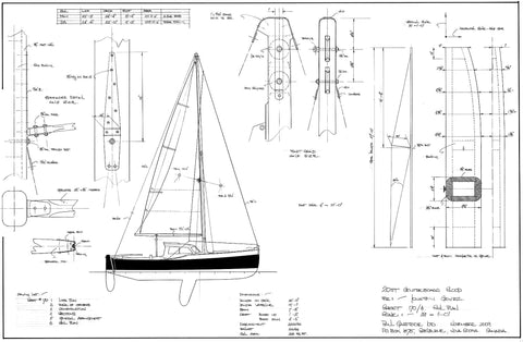 20 ft Centreboard Sloop, Design #170