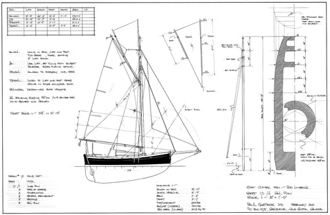 18 ft Cutter, Design #171