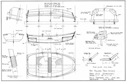 9 ft Plywood Pram, Design #172