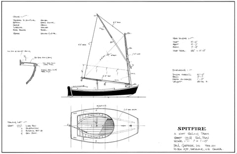 10 ft Sailing Pram, Design #177