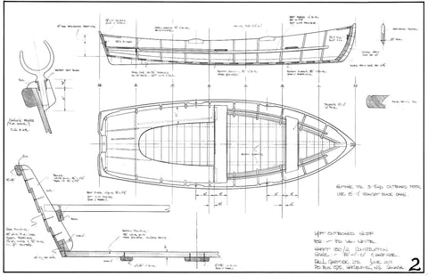 14ft Outboard Skiff, Design #180