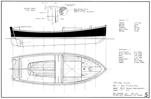 5.5 Metre Launch, Design #183