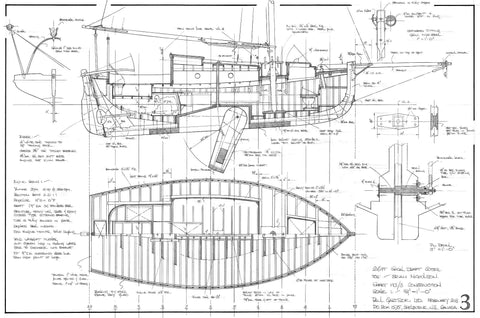 26ft Shoal Draft Cutter, Design #193