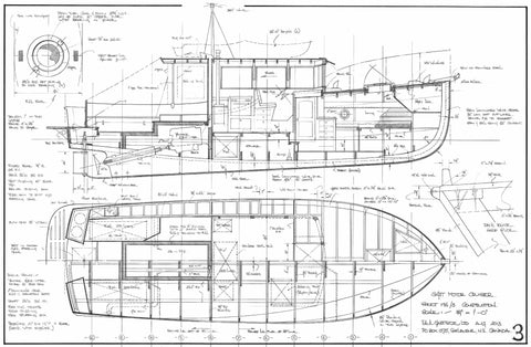 34ft Motor Cruiser, Design #196