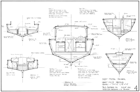 34ft Motor Cruiser, Design #196